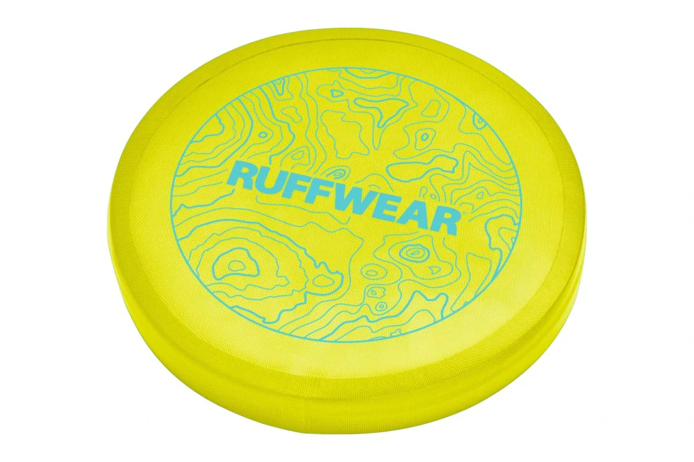 Ruffwear – létací disk Camp Flyer™ – žlutozelený