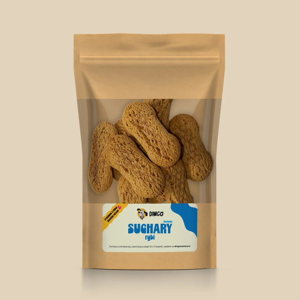 Dingo Suchary rybí – 250 g