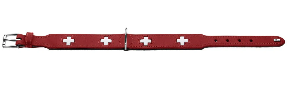 SWISS obojek Hunter – červená