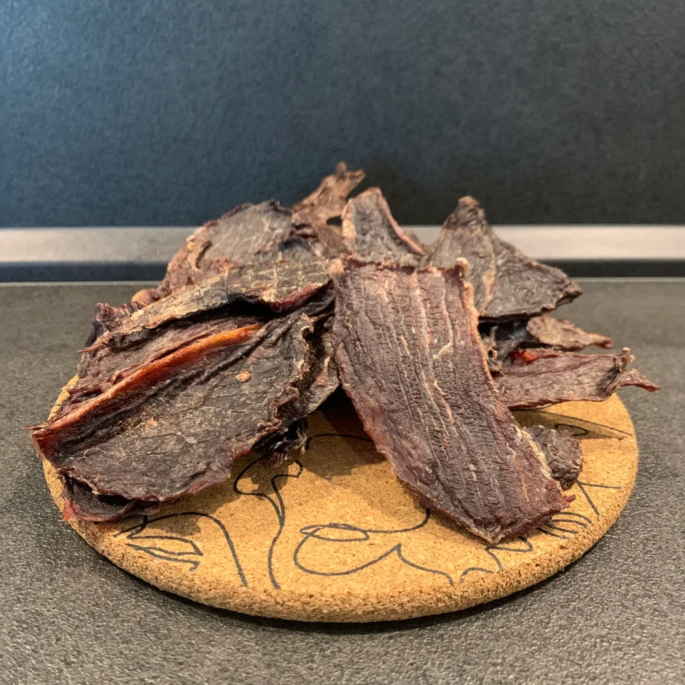 100% hovězí zadní kýta Čumák, sušená – 100 g