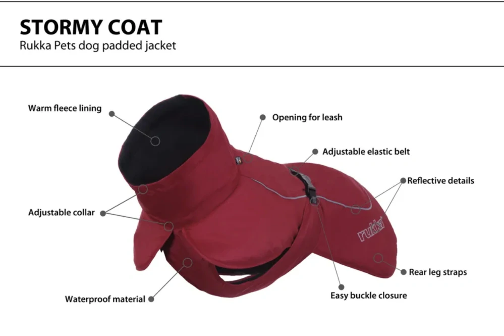 Bunda pro psy Rukka Stormy