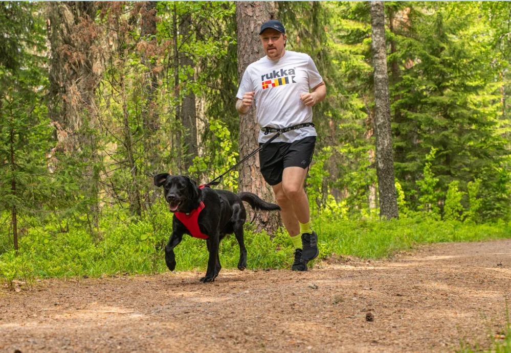 Set – vodítko a běžecký pás Rukka 