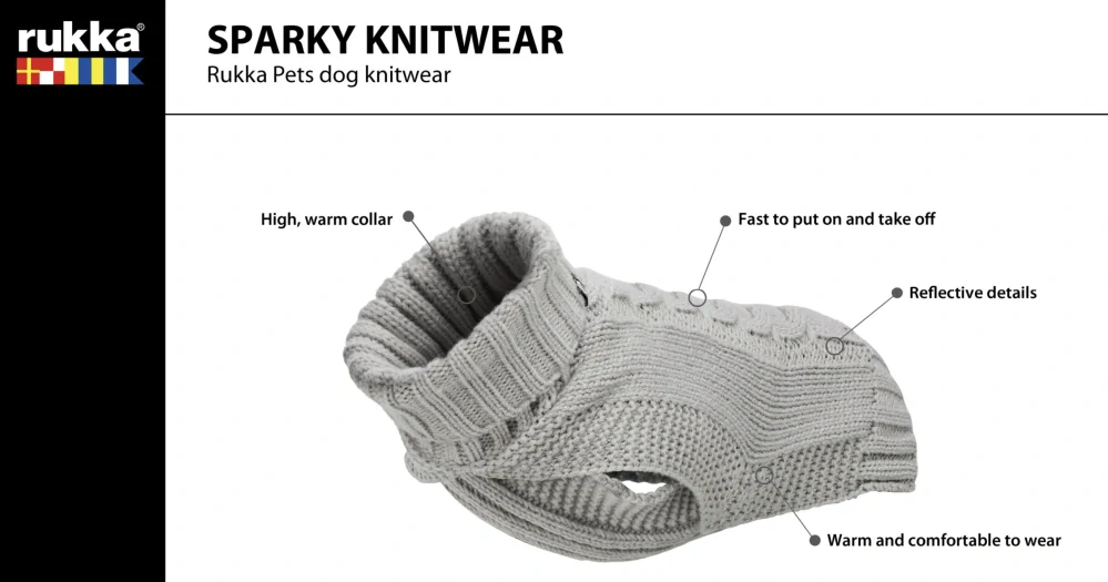 Svetr pro psy Rukka Sparky