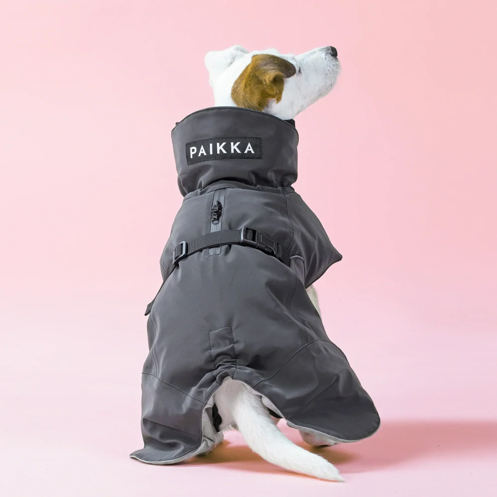 Zimní bunda pro psy Paikka Visibility – tmavá