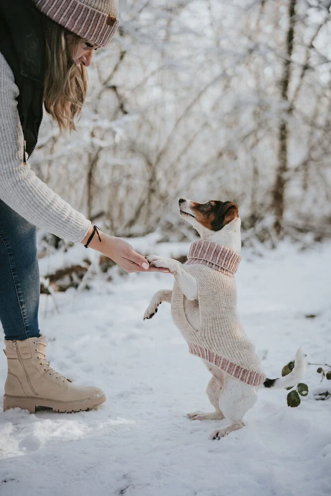 Hunter set ODENSE svetr a čepice - krémová