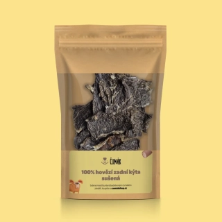 100% hovězí zadní kýta Čumák, sušená – 100 g