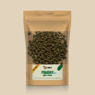 Dingo peletky s rybí řasou – 150 g