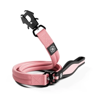 BullyBillows vodítko Combat Mini - 1,2m, růžové