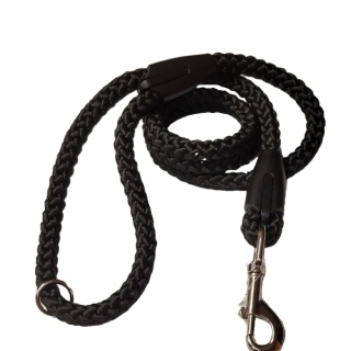 Lanové vodítko pro psy 150 cm × 10 mm, černá